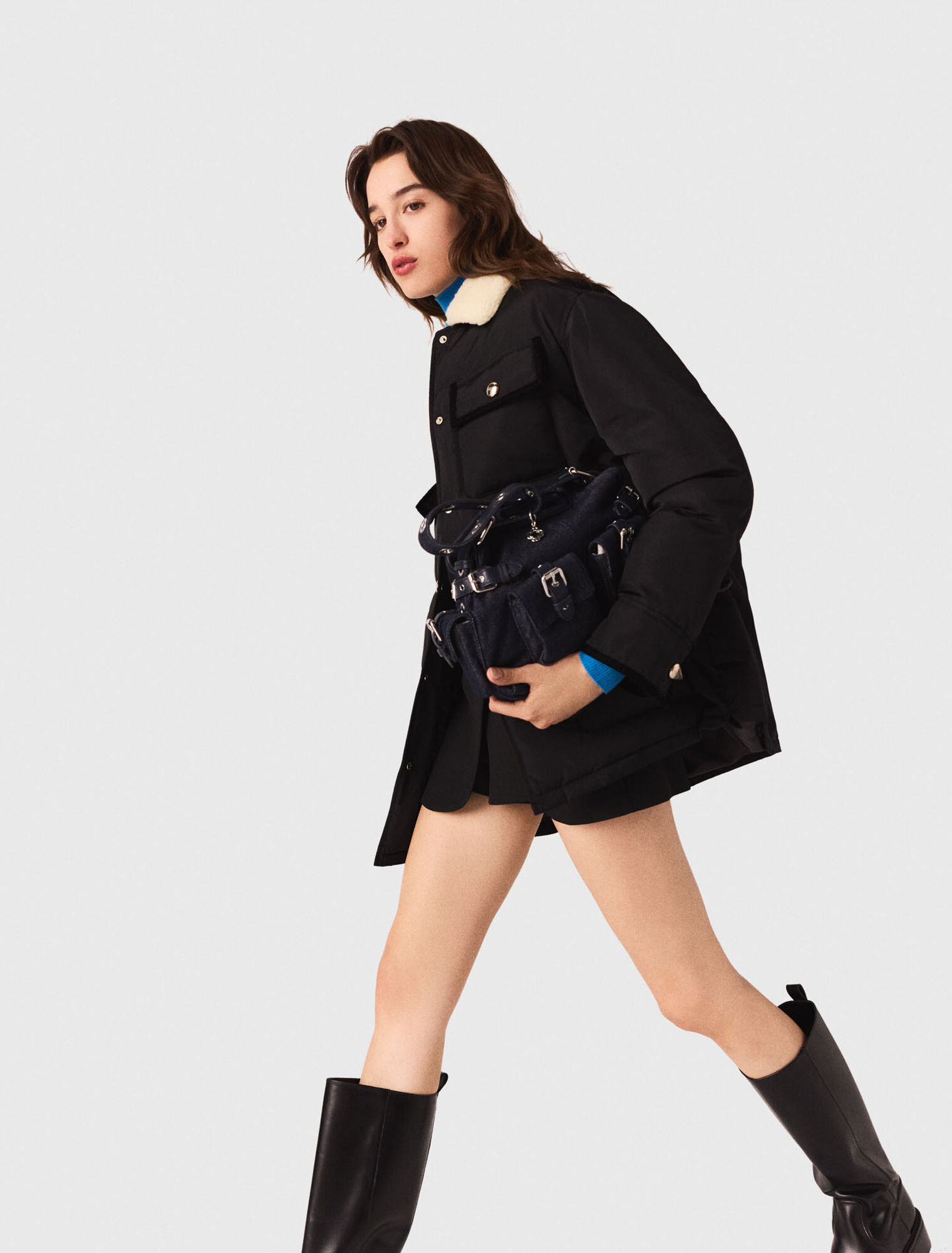 Quilted parka
