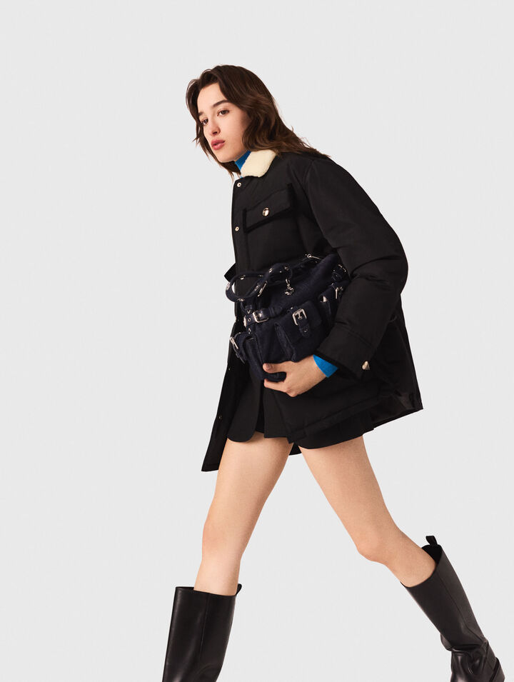 Quilted parka
