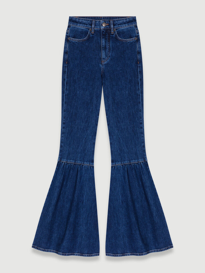 Flared jeans