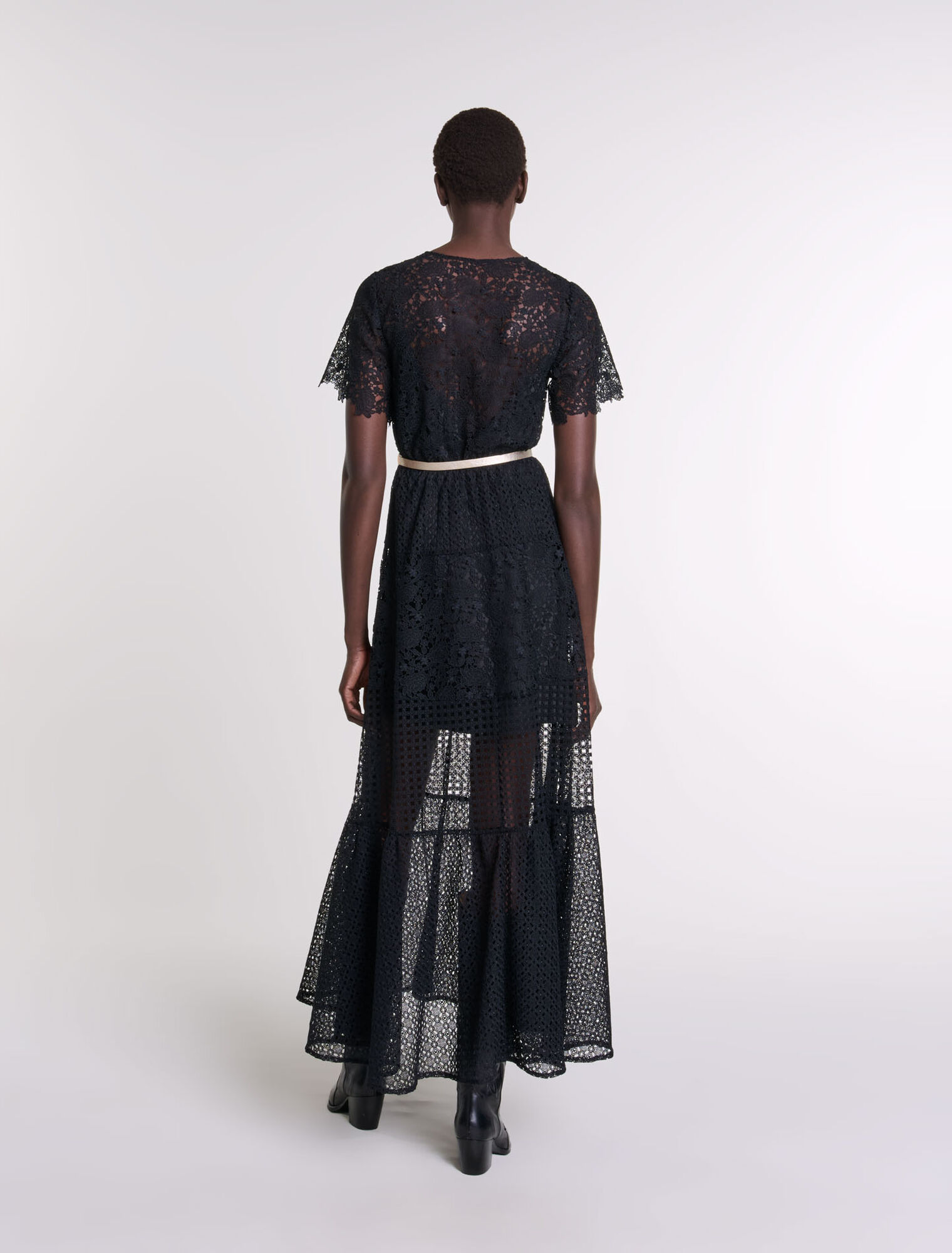 Lace maxi dress