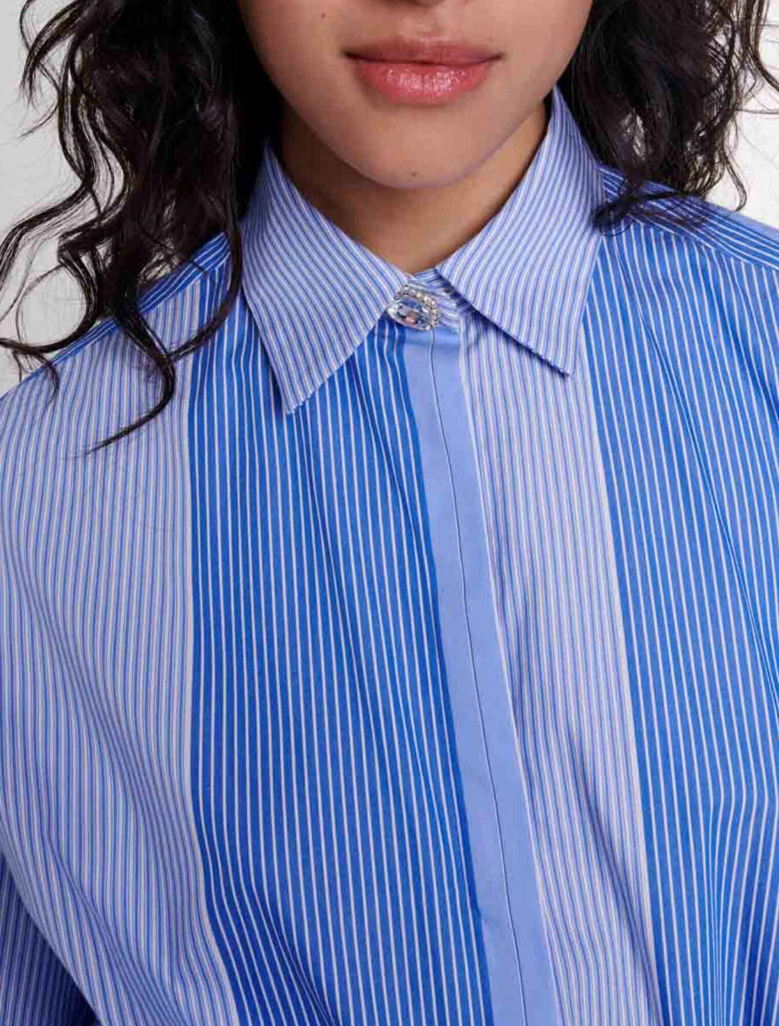 Striped patchwork dress 