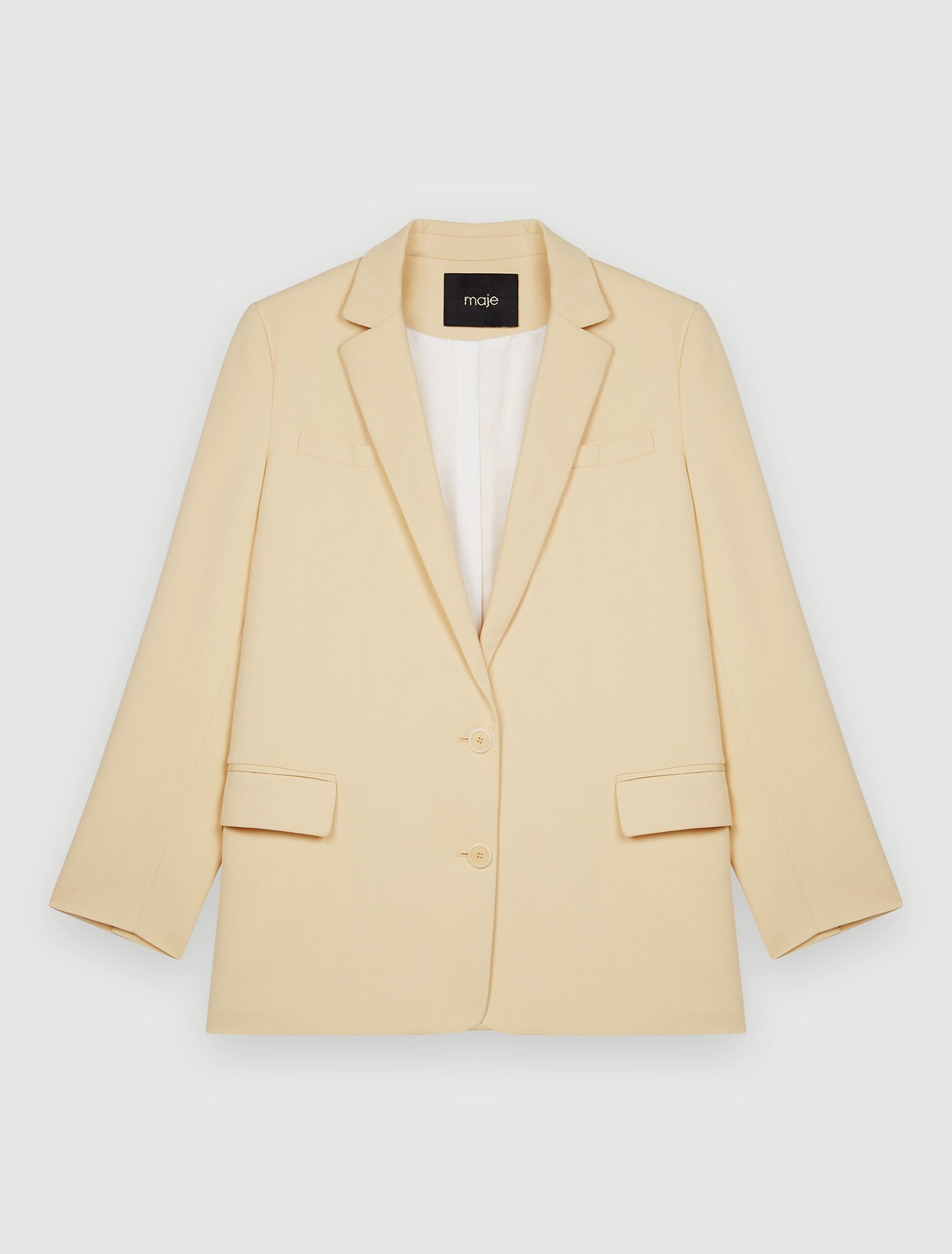Loose-fitting suit jacket