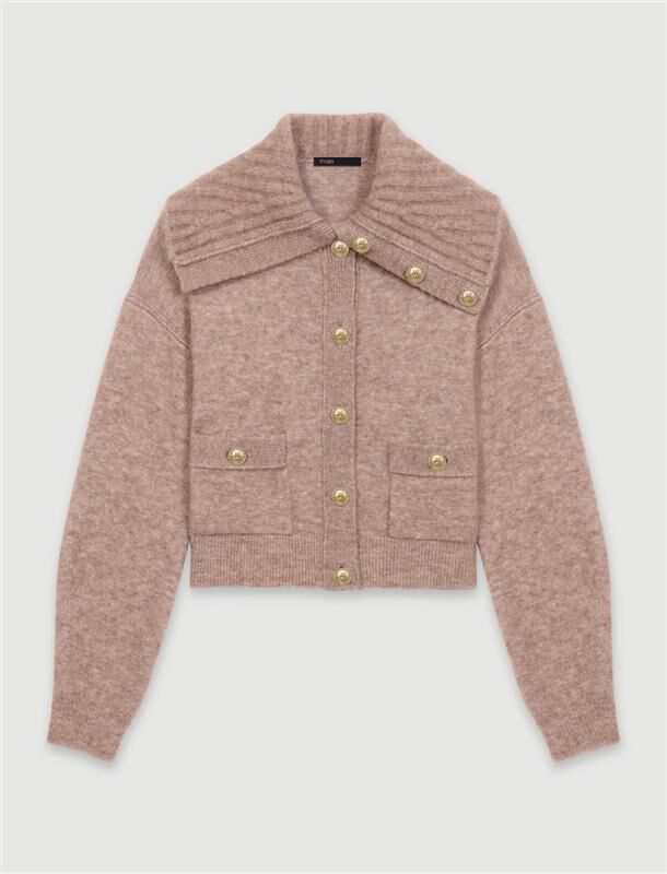 珍しい Wool-blend cardigan - Cardigans | Maje トップス