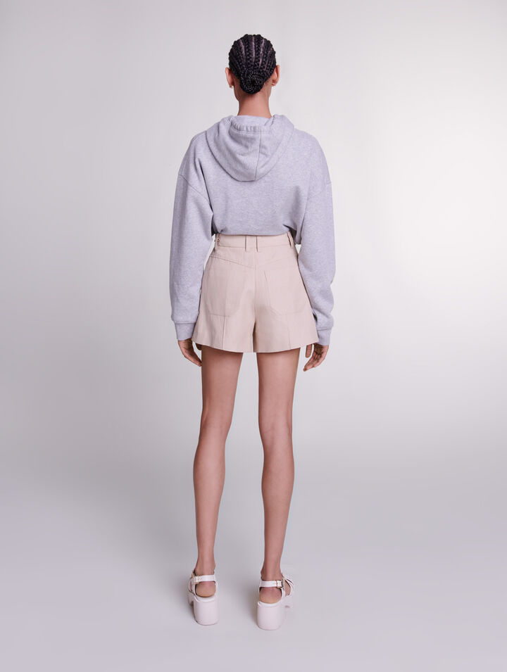 Linen shorts