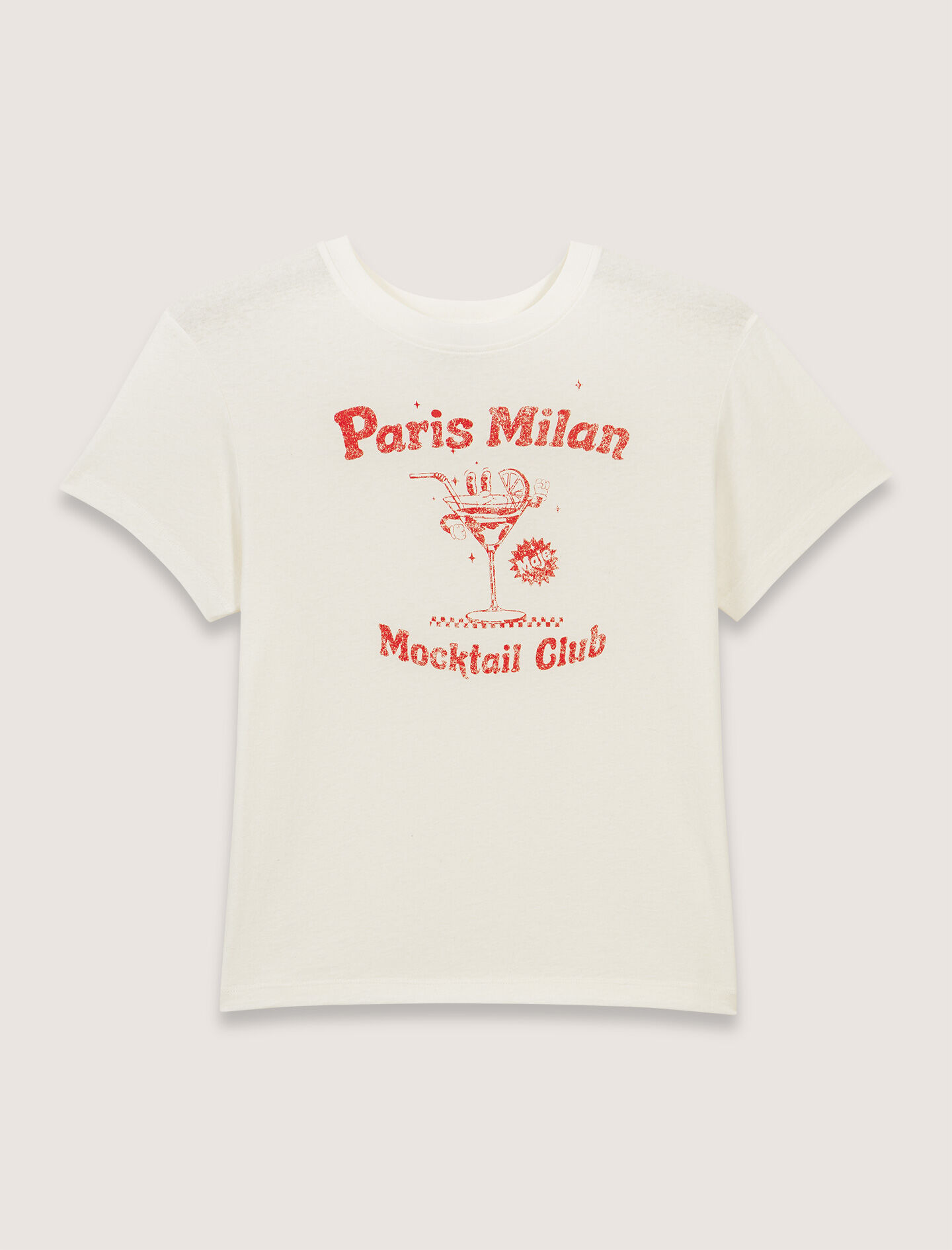 Paris Milan T-shirt White for Women | Maje