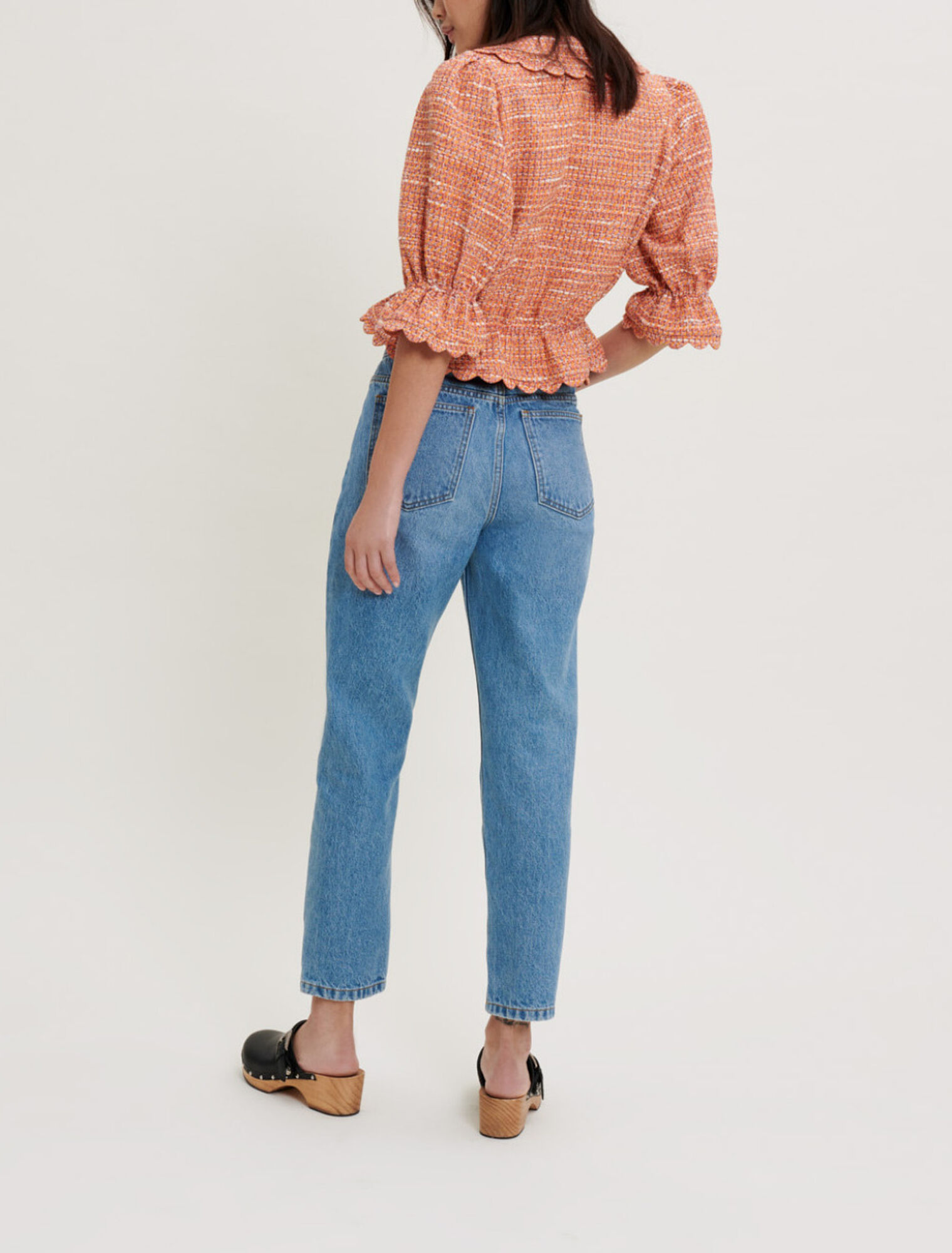 Small tweed croquet jacket