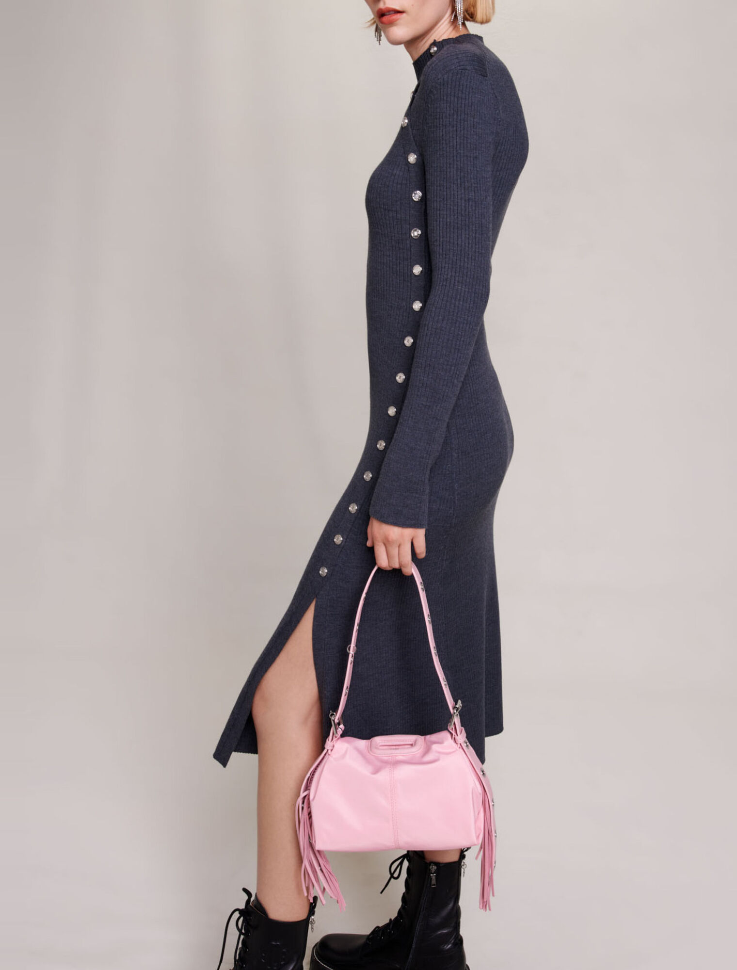 Knit maxi dress