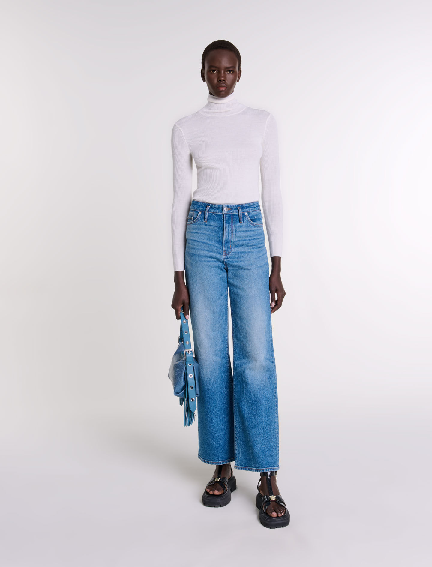 Wool and silk jumper Pullovers Maje