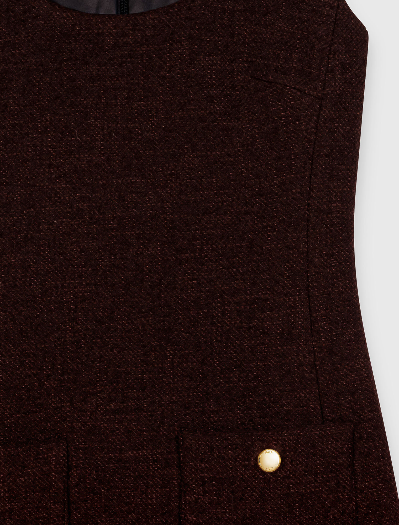Midi tweed dress
