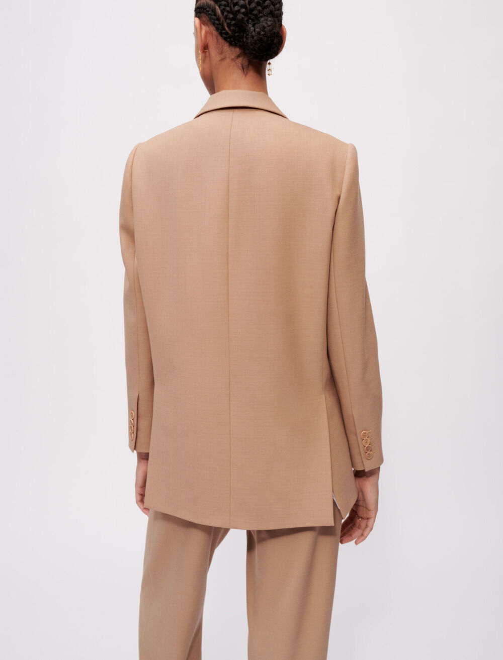 Straight tailored jacket