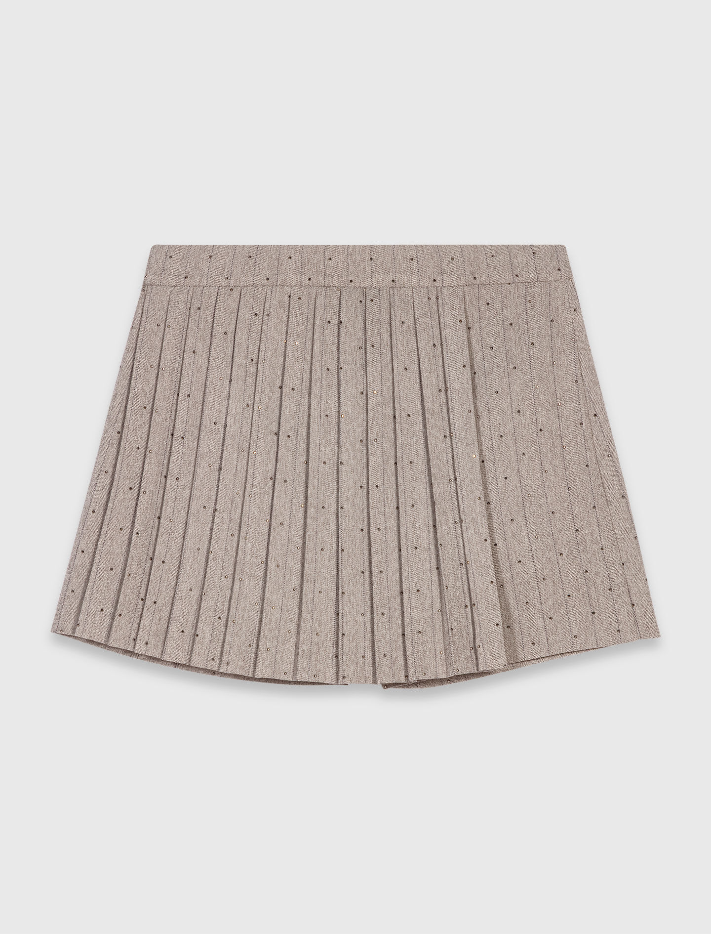[ROMANTIC CROWN]★SHINING LOGO PLEATS SKIRTS_ SHINING LOGO PLEATS SKIRTS - ROMANTIC CROWN | 60% - Asian