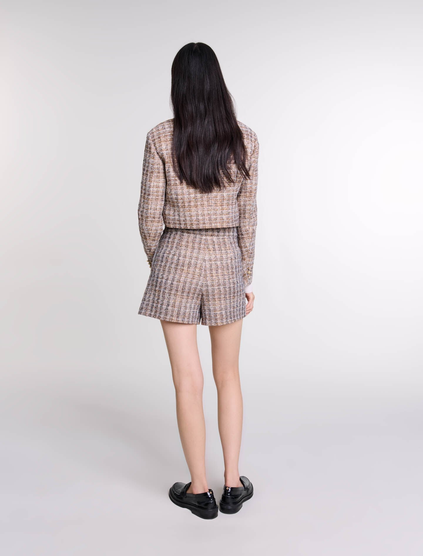 Short tweed jacket - Offline_Blazers-Jackets | Maje Short tweed jacket - Offline_Blazers-Jackets | Maje