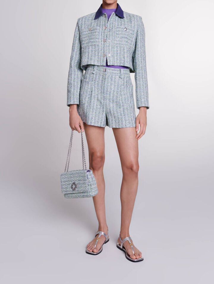 Tweed shorts