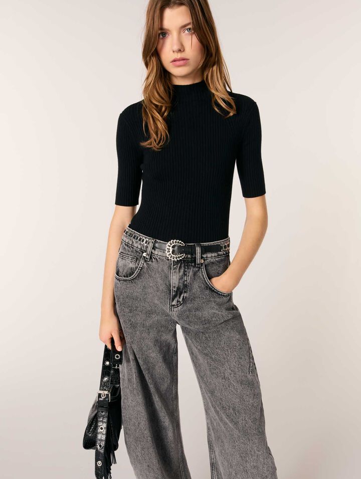 Mixed jewellery buckle chain belt