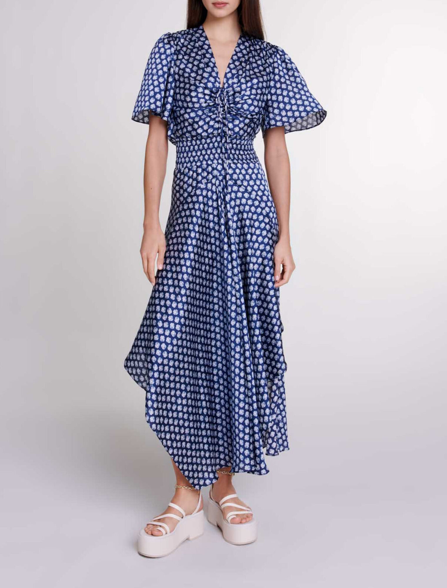 Patterned maxi dress