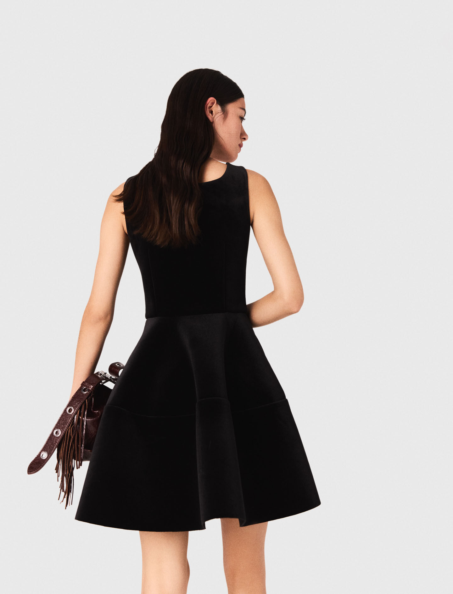 meer.メーア CIRCLE CUT VELOUR DRESS ブラック 新品 9226015306002-b-gerla_normal.jpg