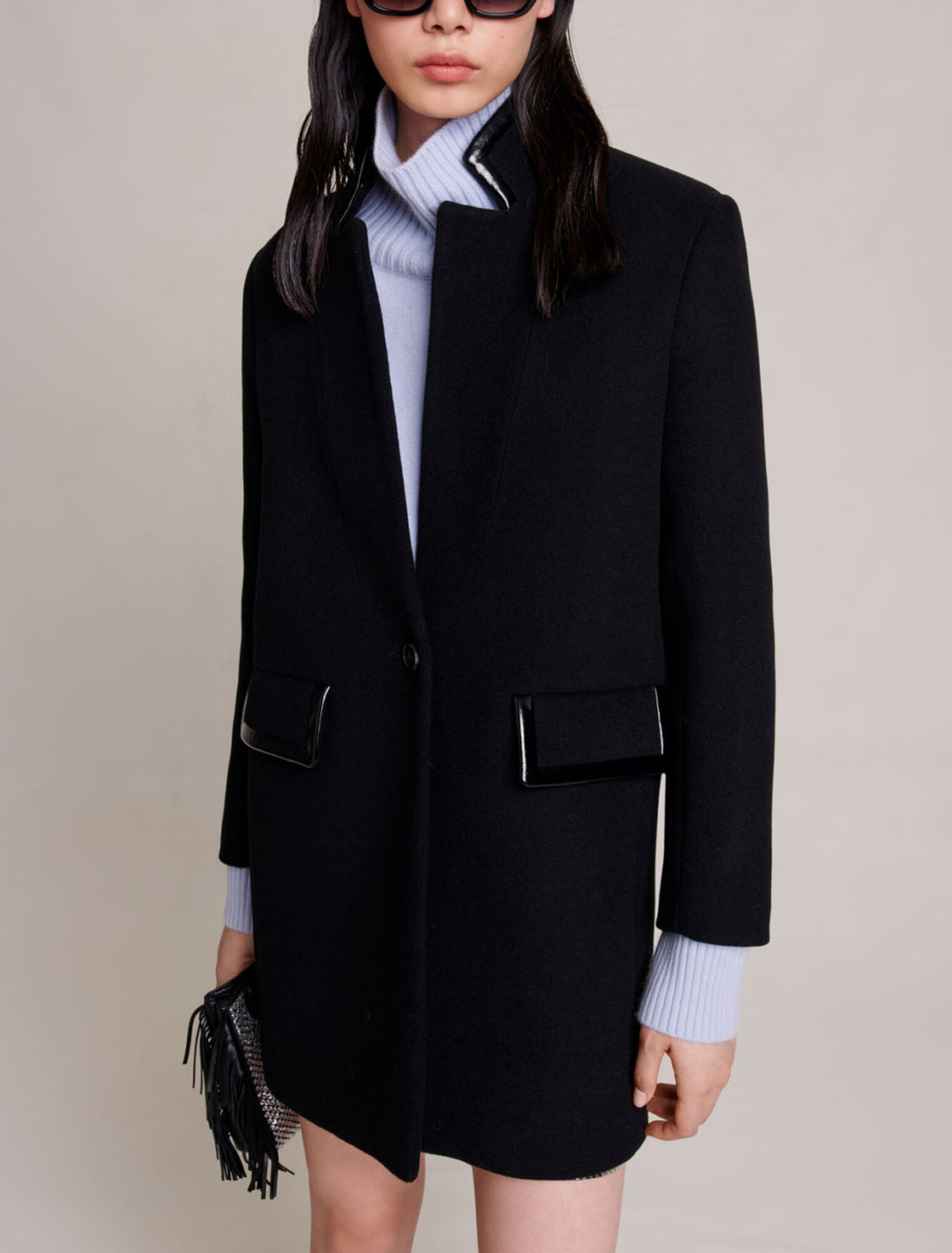 Mid-length coat