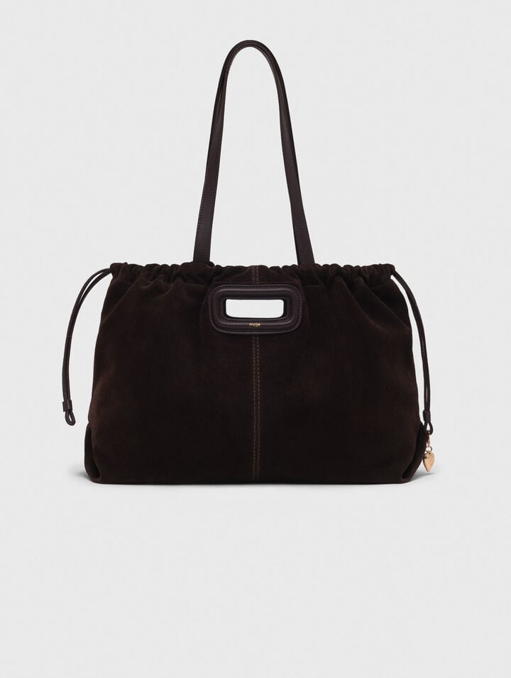 Suede Milpli tote bag