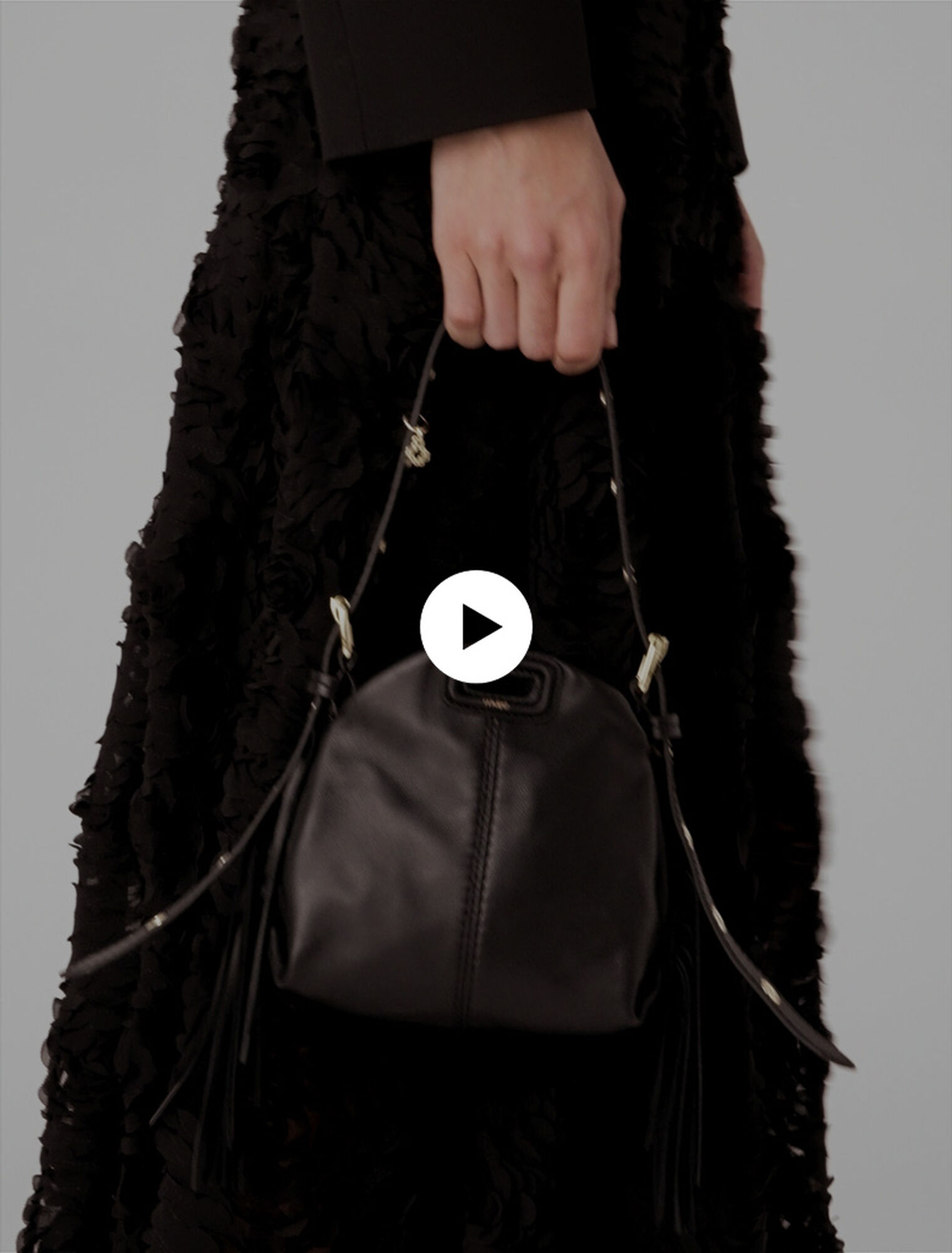 Miss M micro leather bag