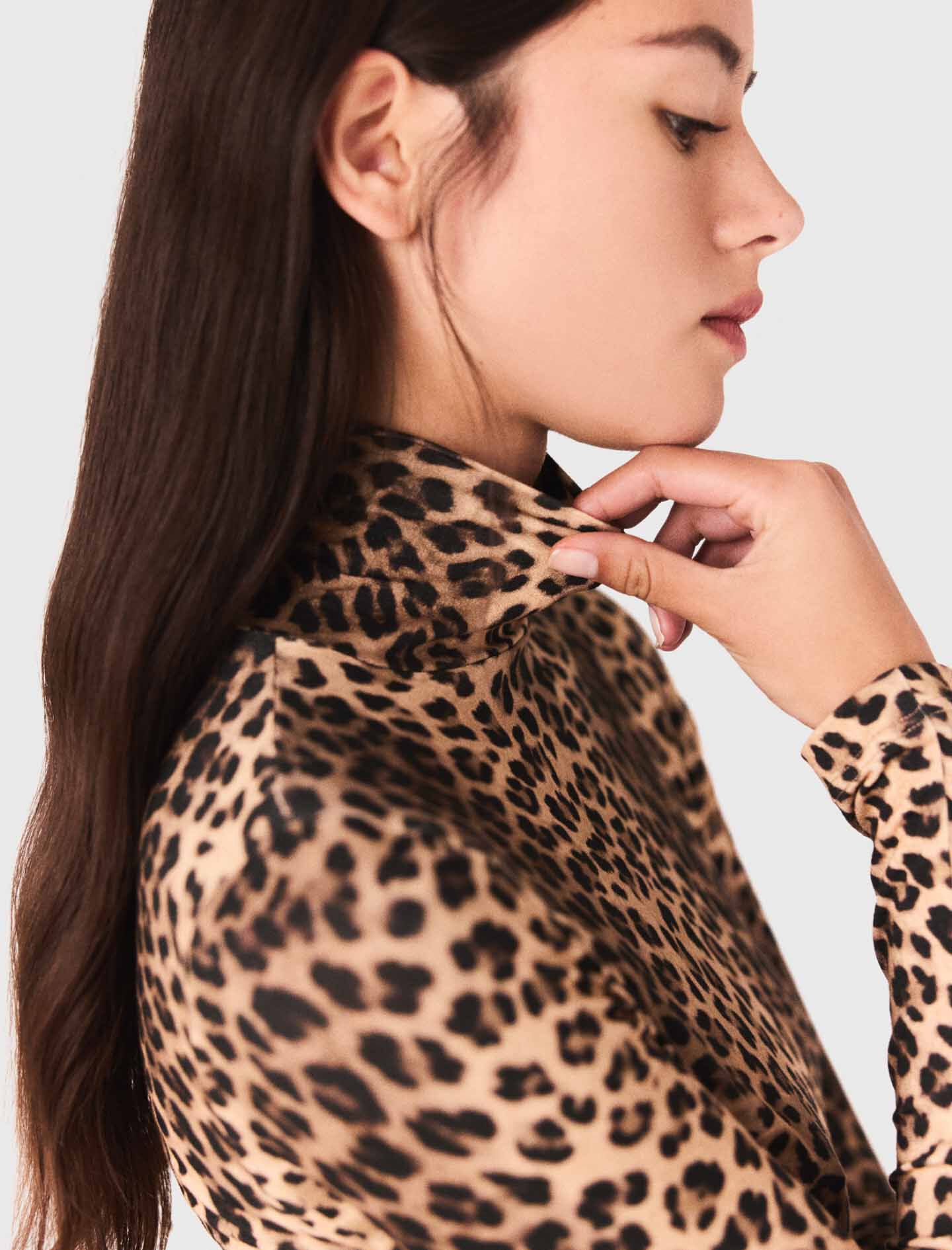 EU animal pattern shirt Animal print shirt