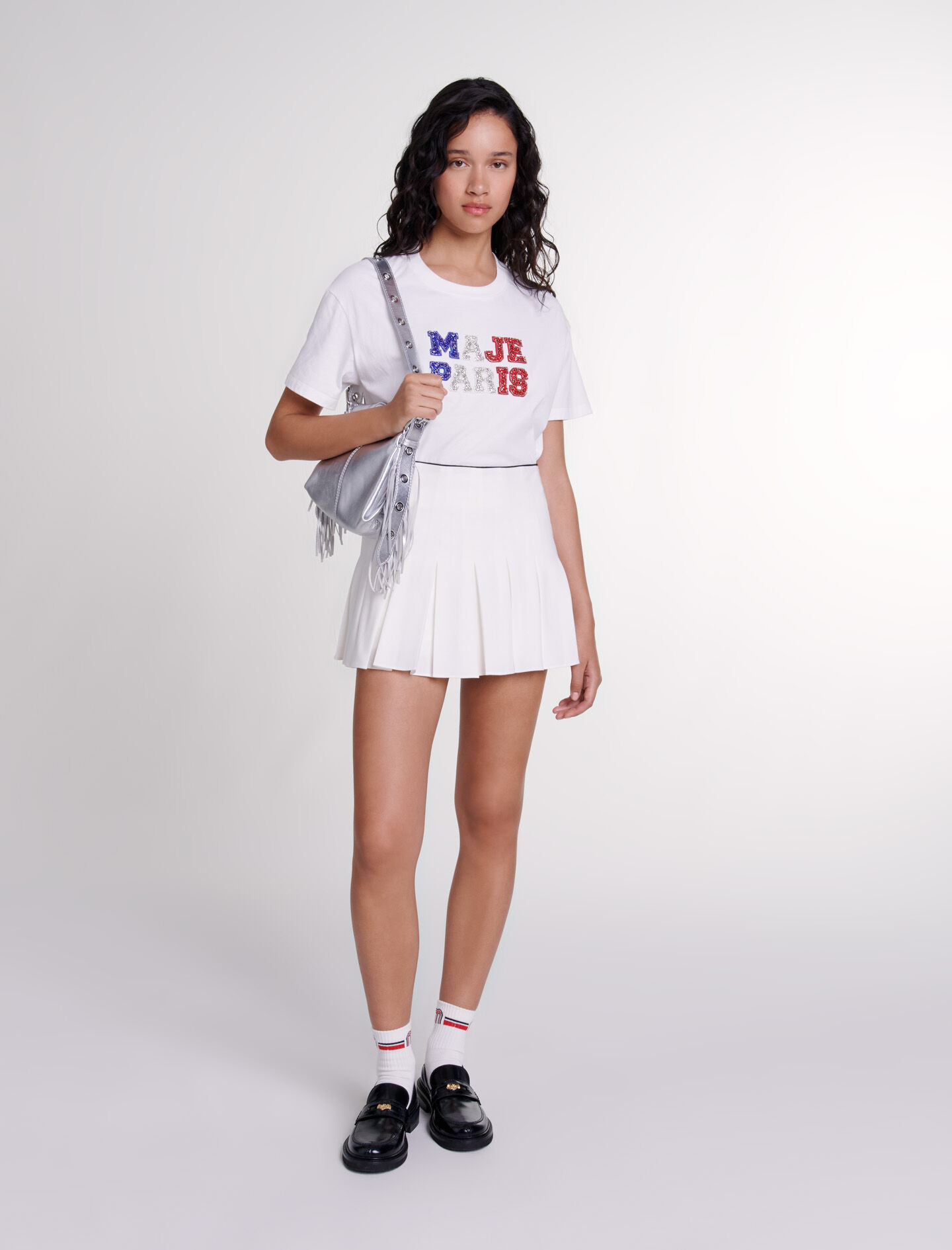 Short pleated skirt Mini skirts Maje