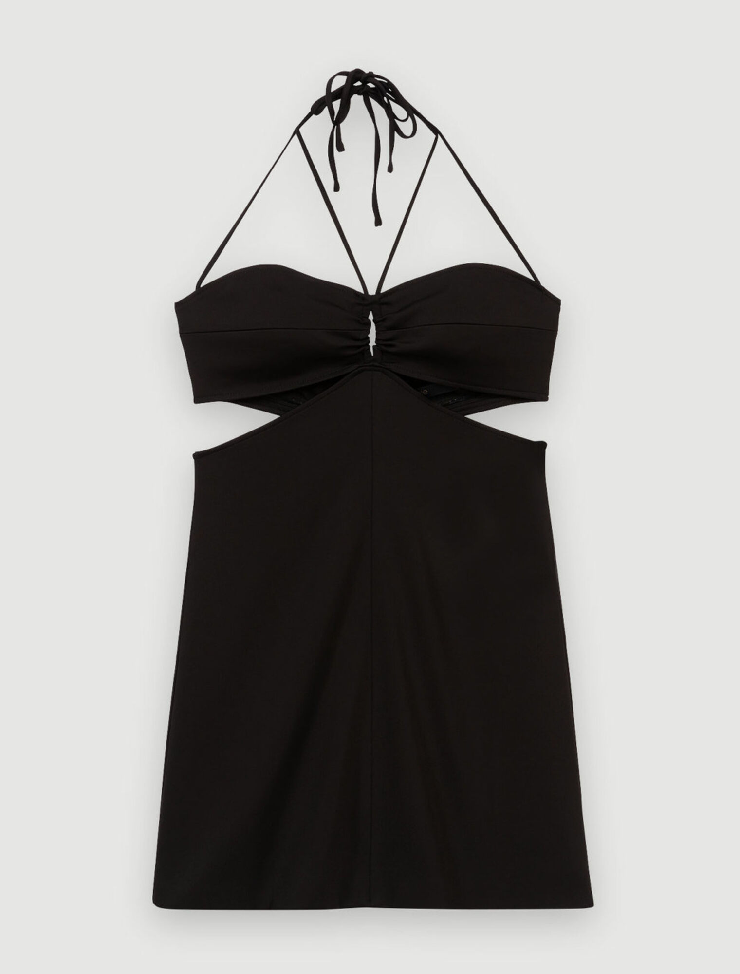 Openwork short dress