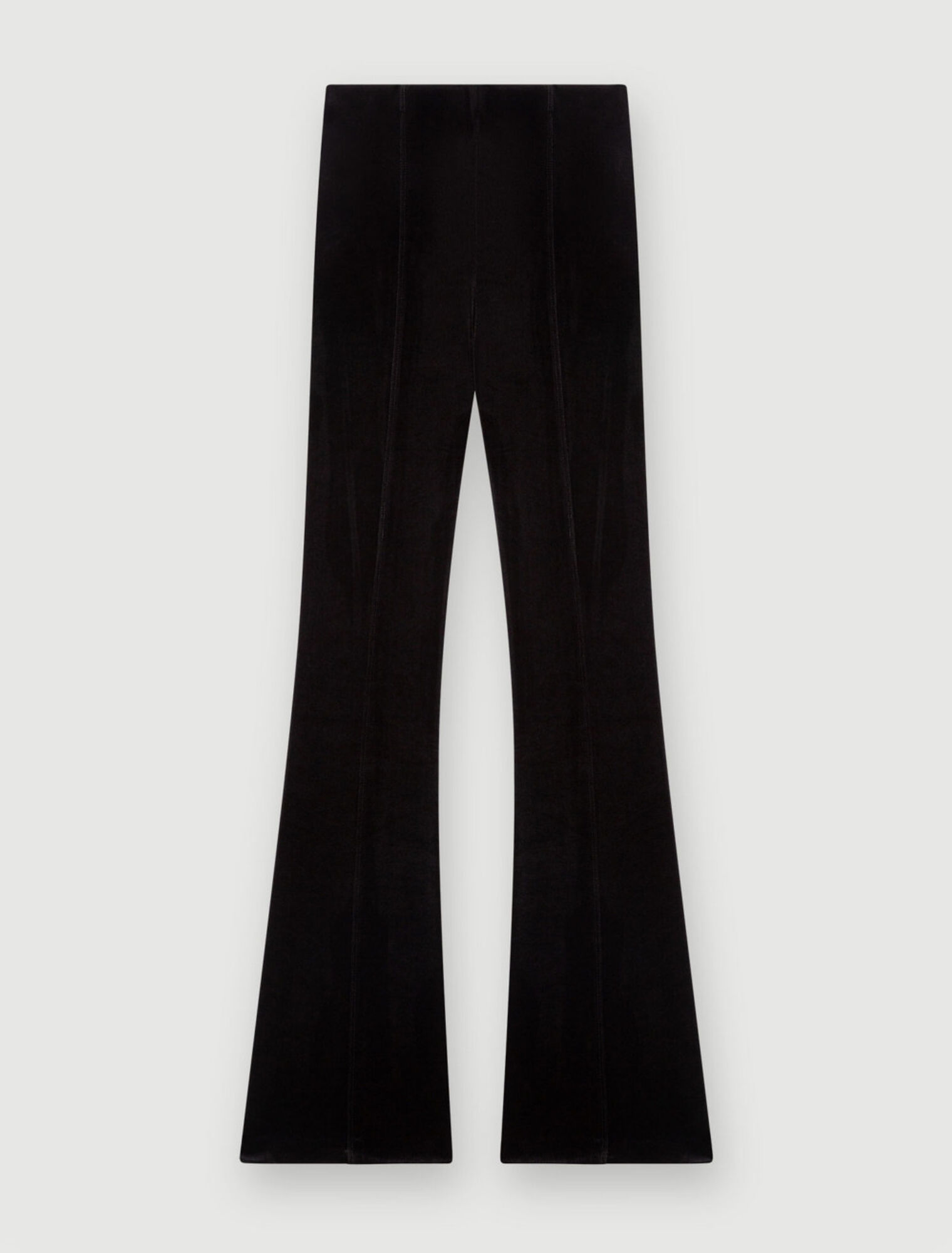 Stretch velvet pants