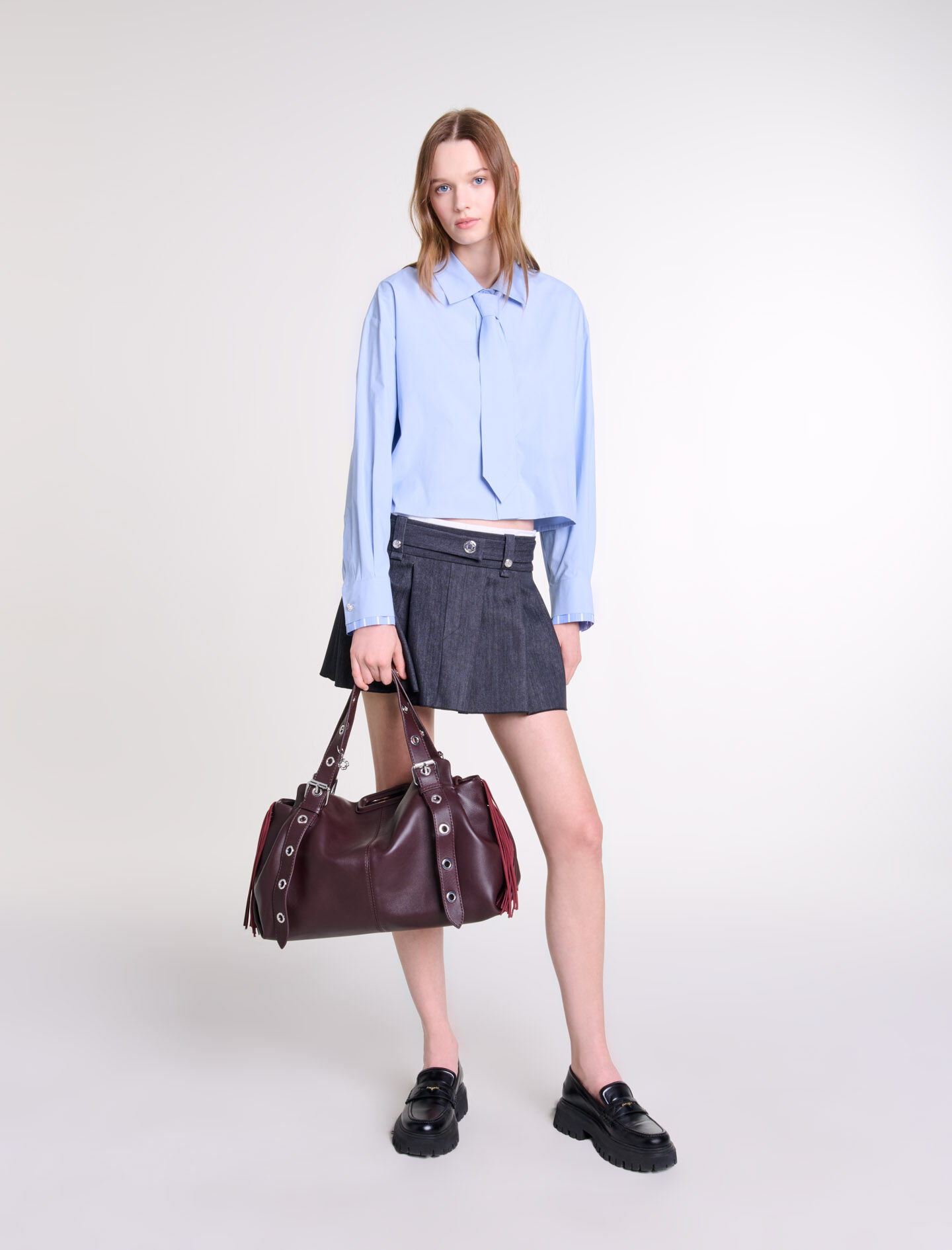 Mini skirt effect hot sale