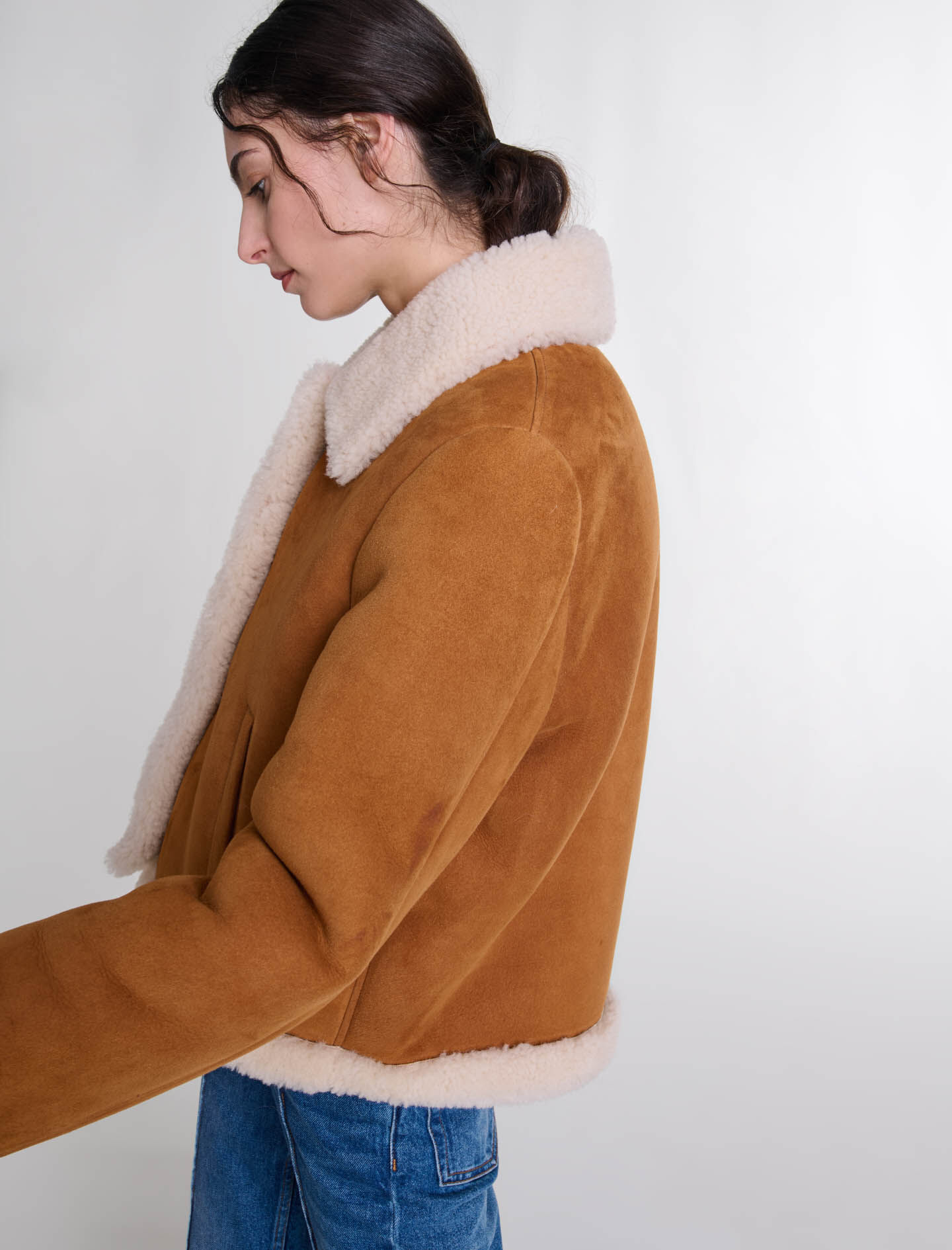 商品画像：MIRO AMURETTE（ミロアミュレット）の「short eco fur coat 4