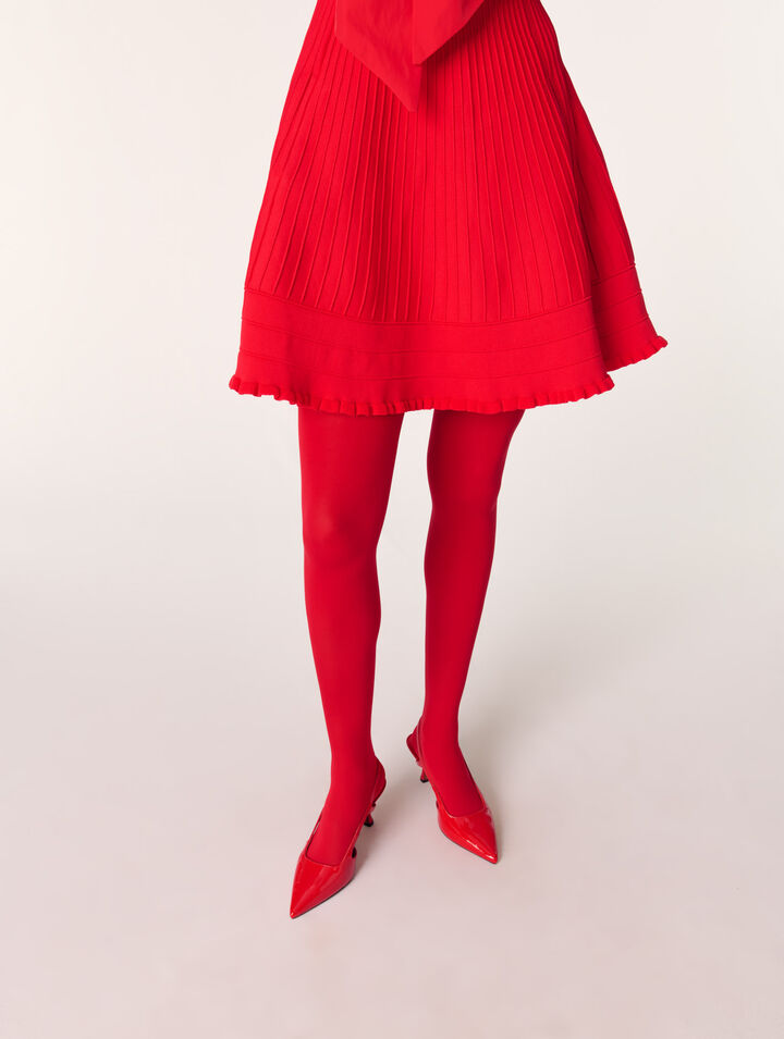 Short knit dress