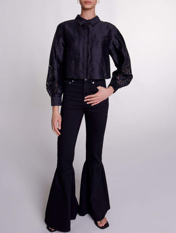 Flared jeans