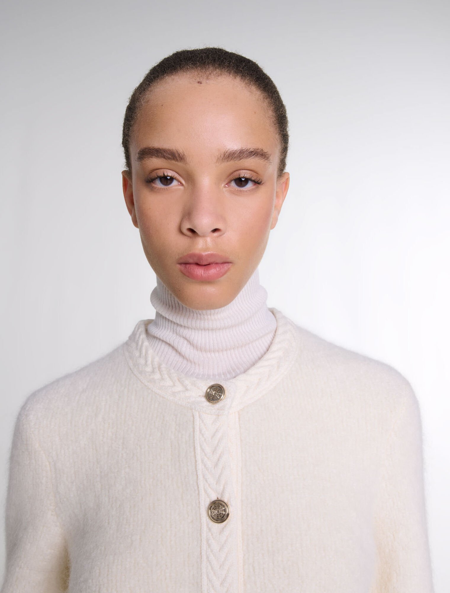 Knit cardigan