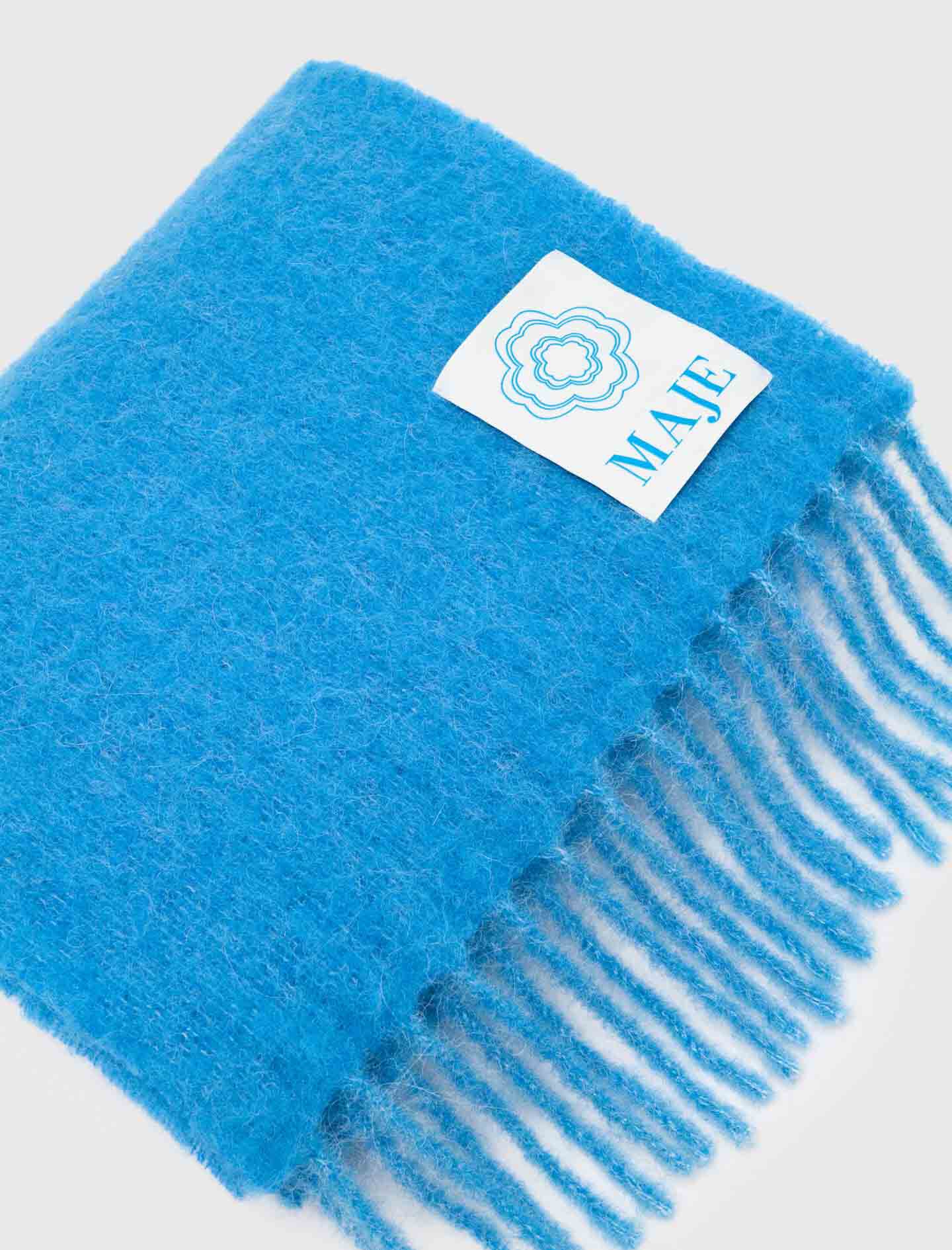 Embroidered bomber jacket Black / Gray for Women | Maje