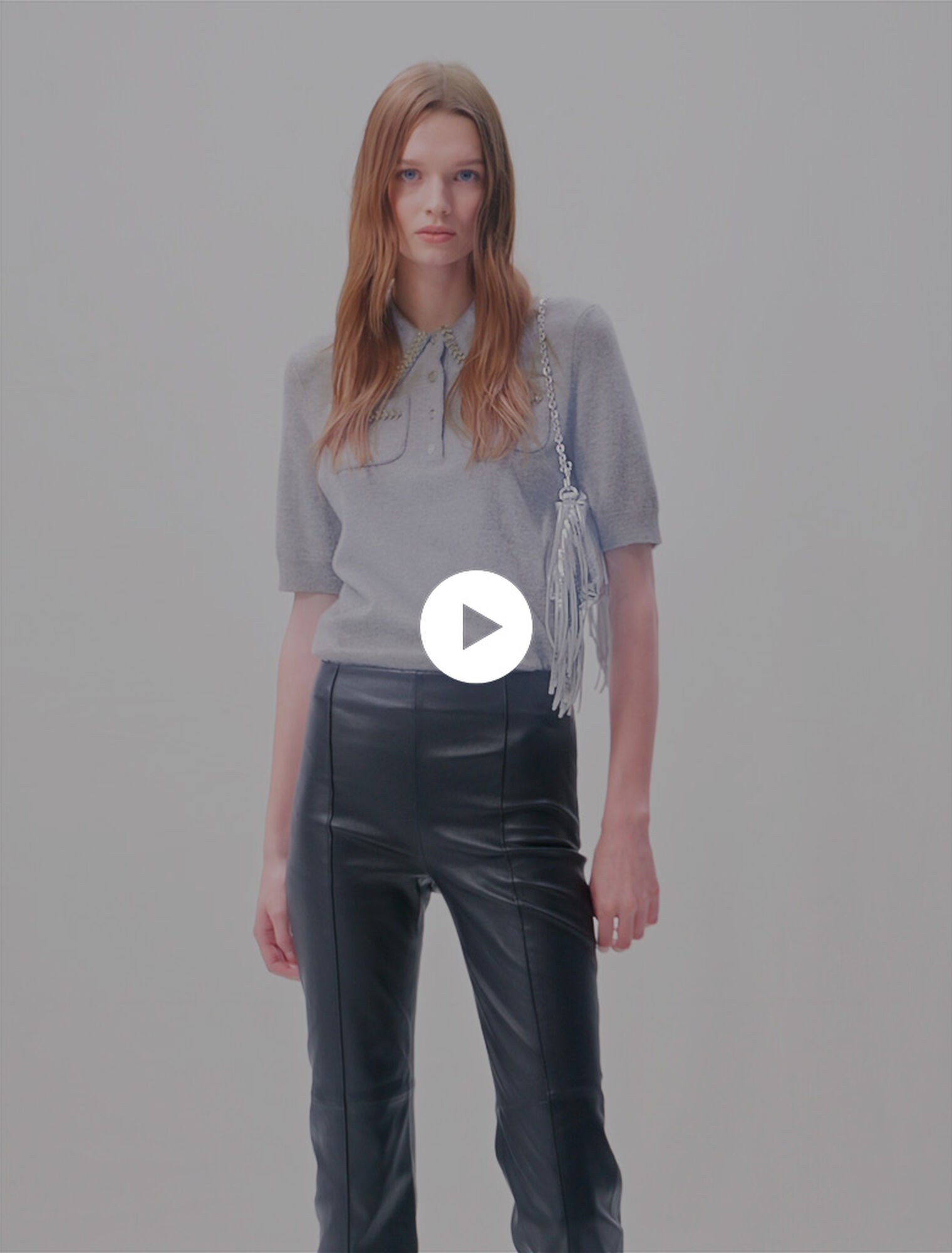Leather trousers