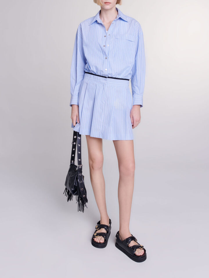 Short shirt dress