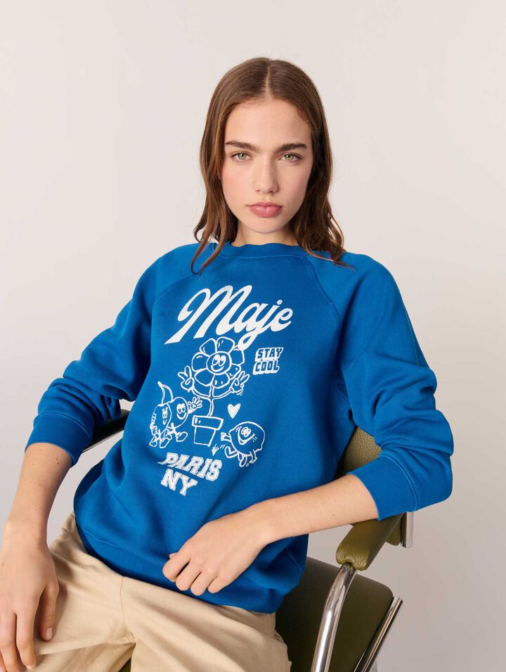 Maje Paris sweatshirt