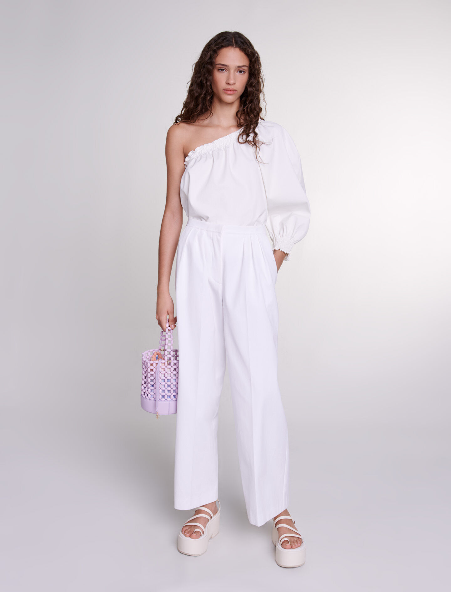割引価格 Short embroidered tunic dress - Dresses | Maje トップス