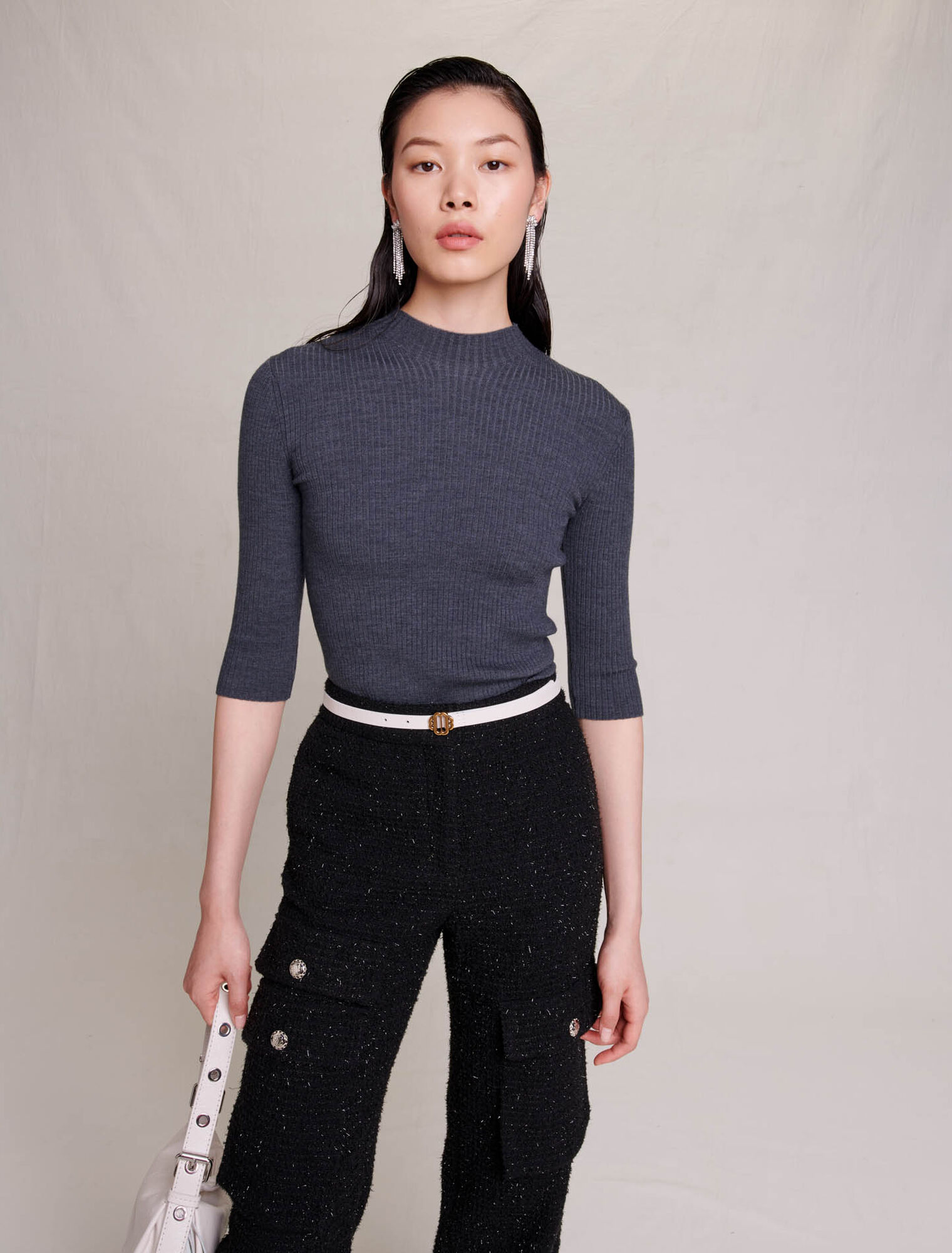Ribbed jumper
