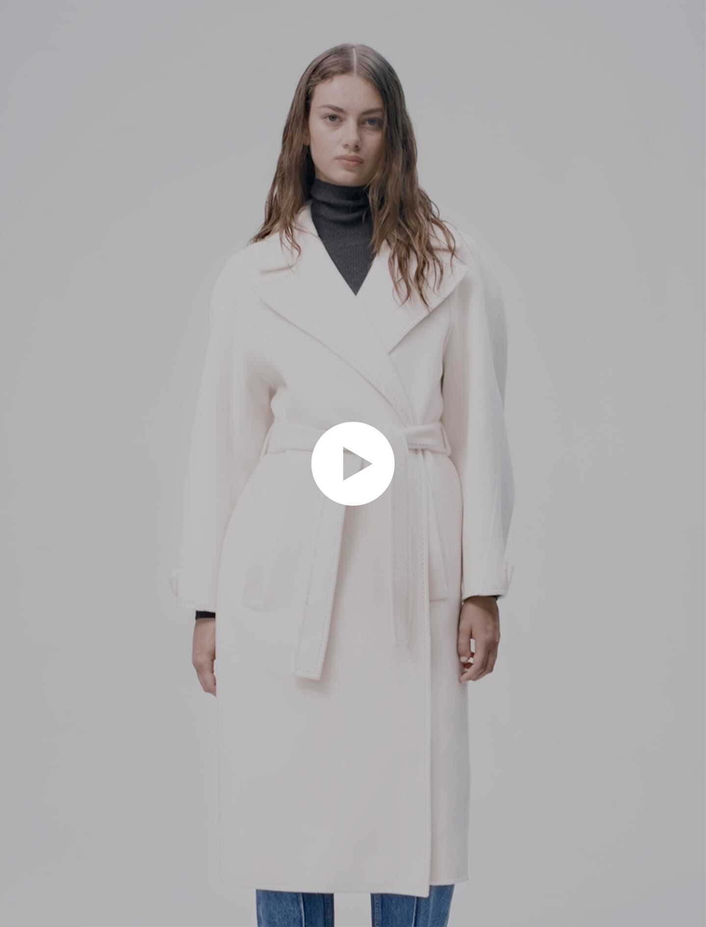 Double-faced mid-length coat - Coats | Maje
