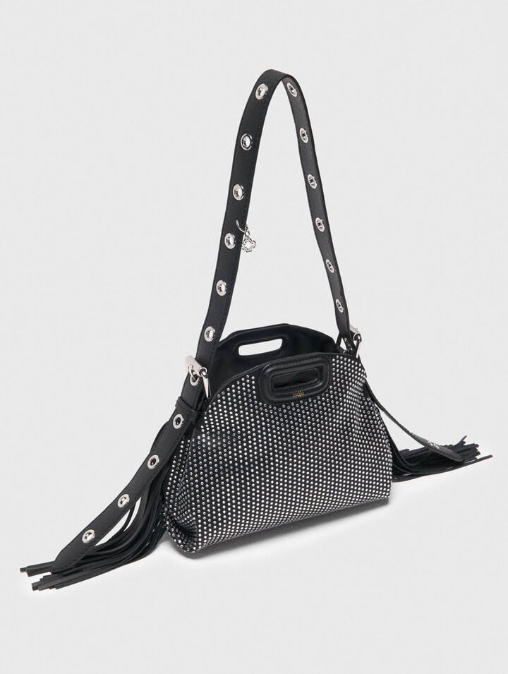 Rhinestone Miss M mini bag