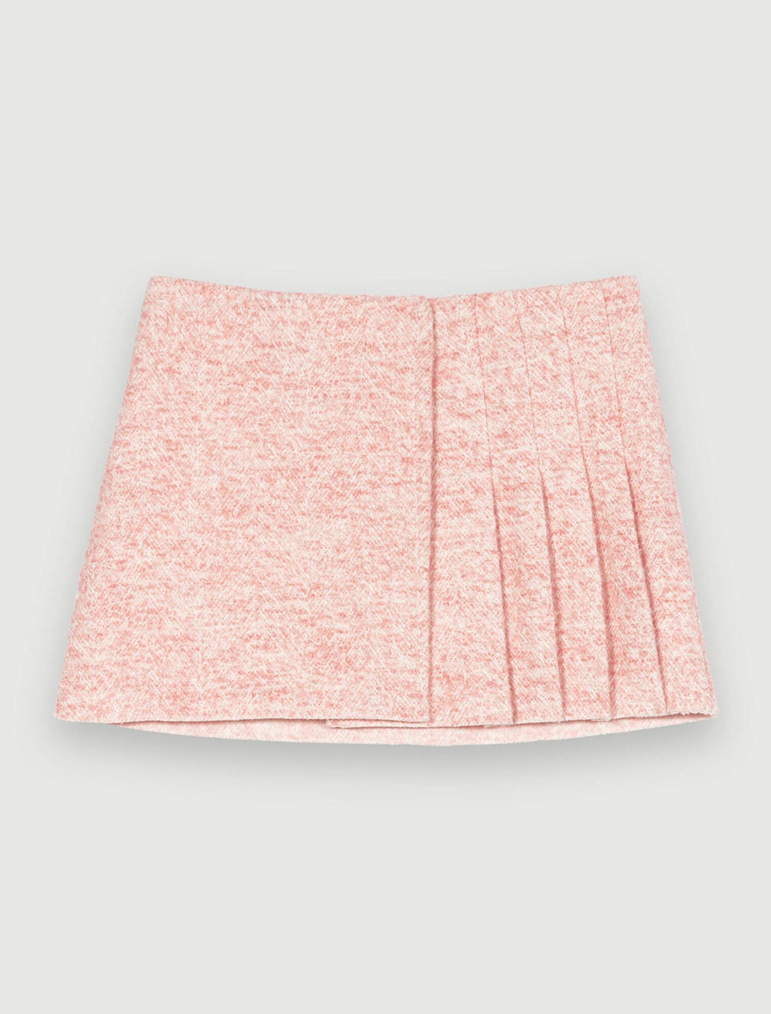 Pink mini skirt