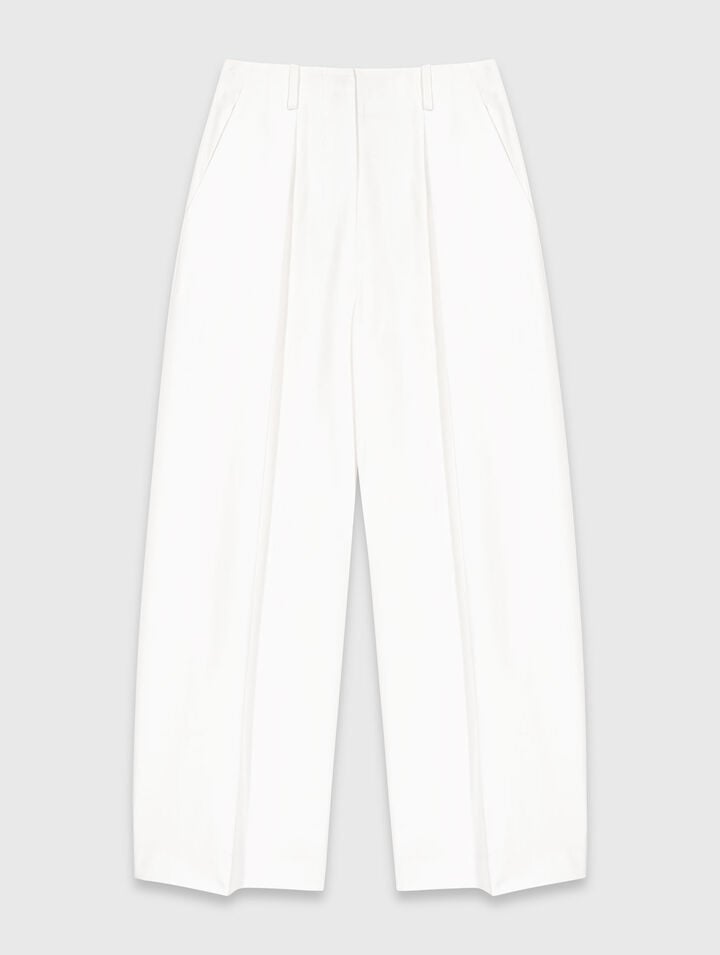 Balloon suit trousers