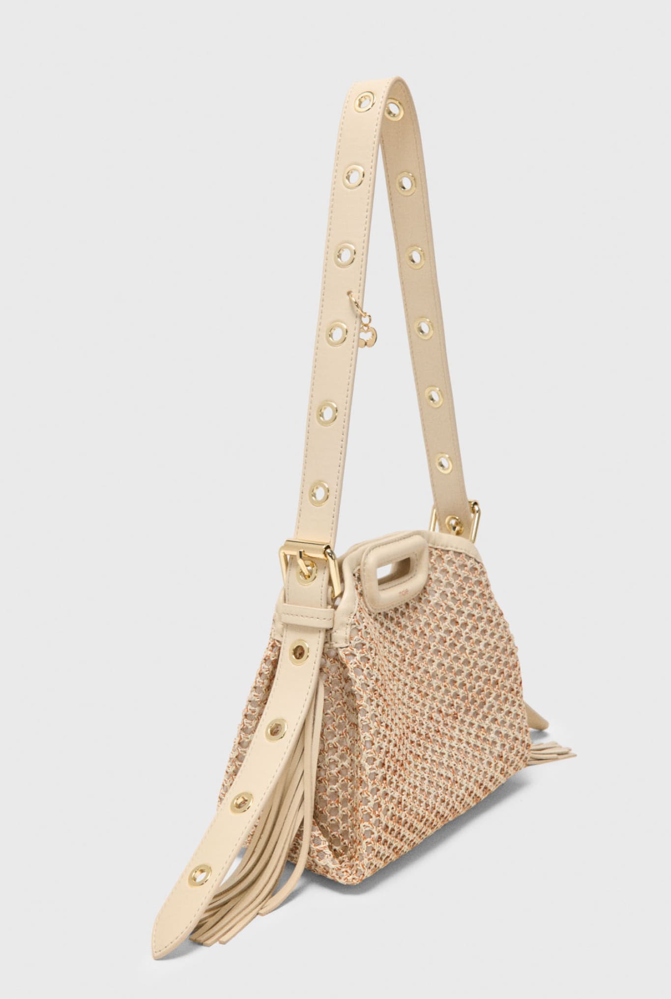 A selection of Maje bags: spotlight on the Miss M mini mesh bag