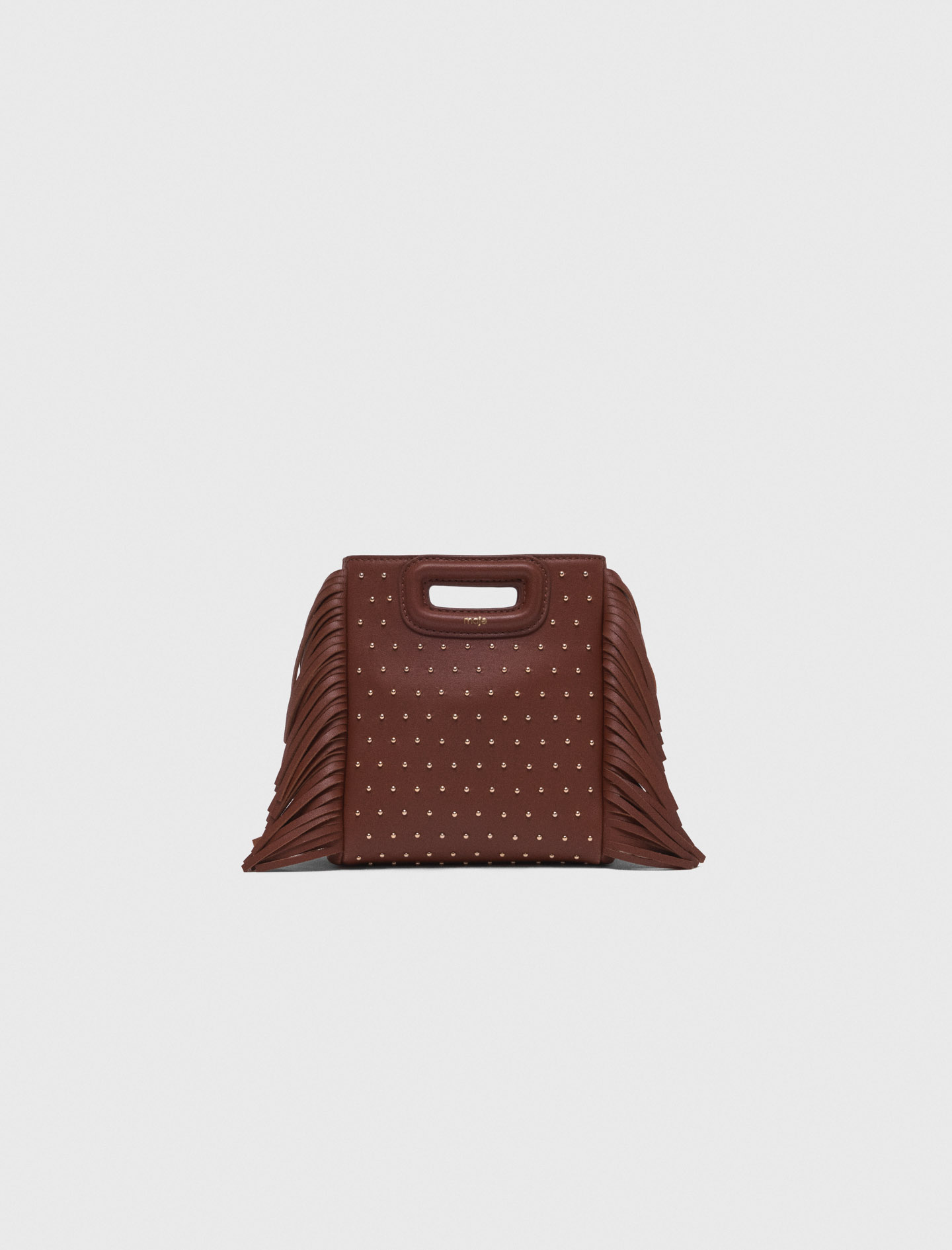 MASU Leather Cake Mini Bag （BROWN) LEATHER-CAKE-MINI-BAG-BROWN-