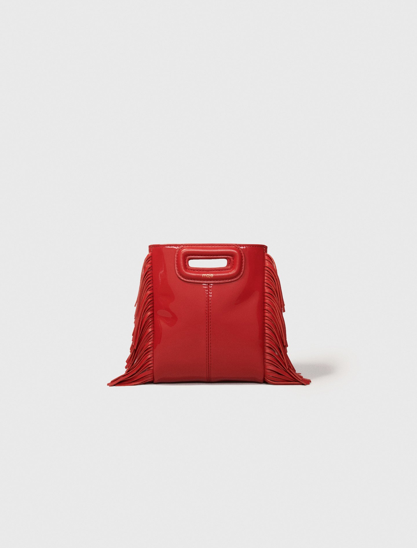 【関税込み】Merine bag in Red Leather Michael Kors Mirella XS Logo Shopper Crossbody Handbag