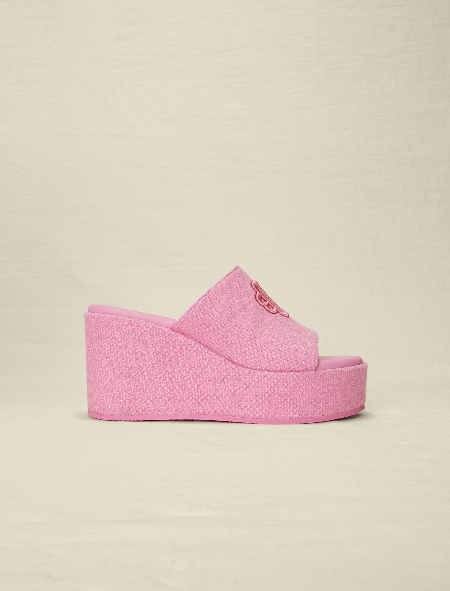 Platform sandals Pink for Women | Maje