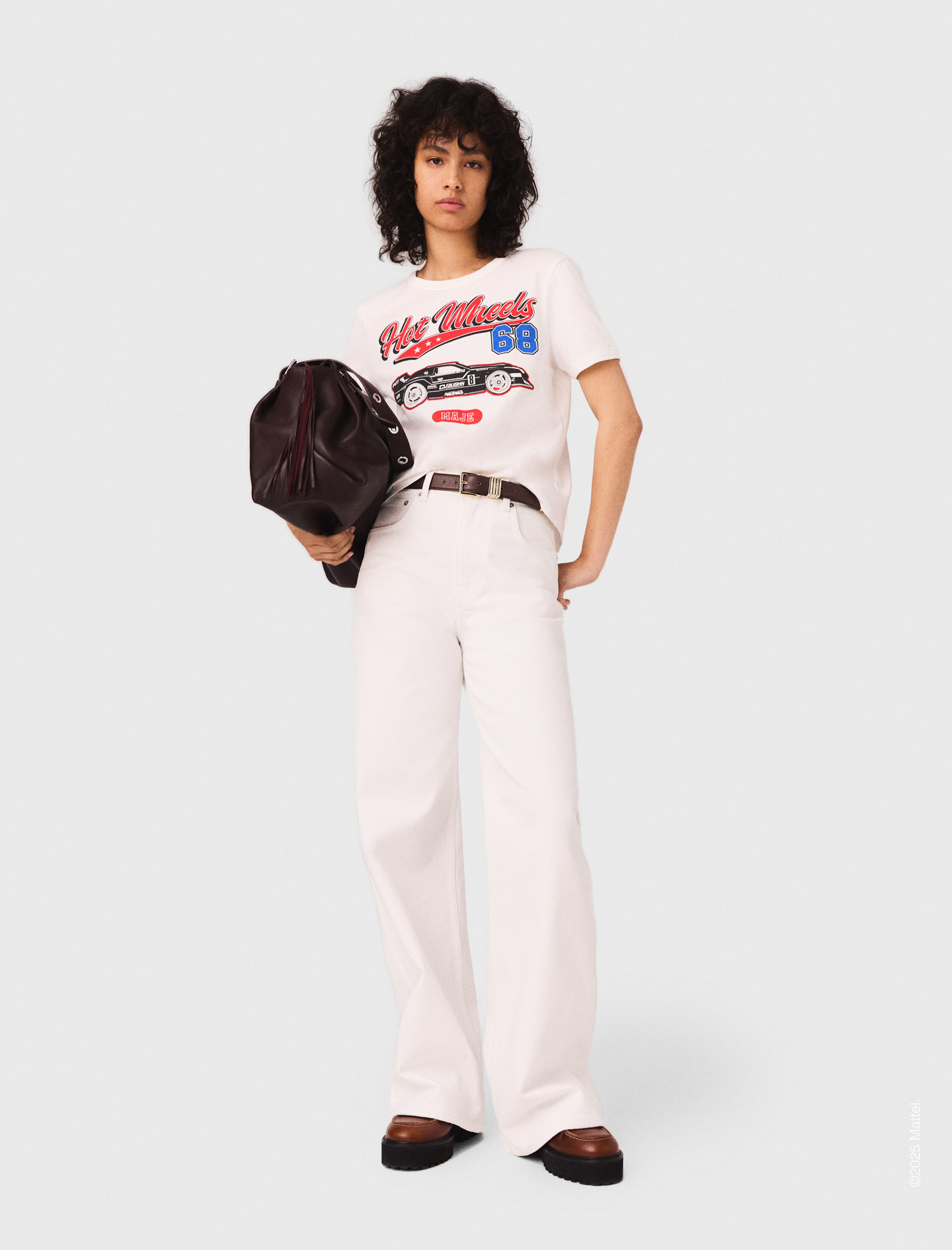 maje グラフィックTシャツ Maje グラフィック Tシャツ | ホワイト | FARFETCH JP