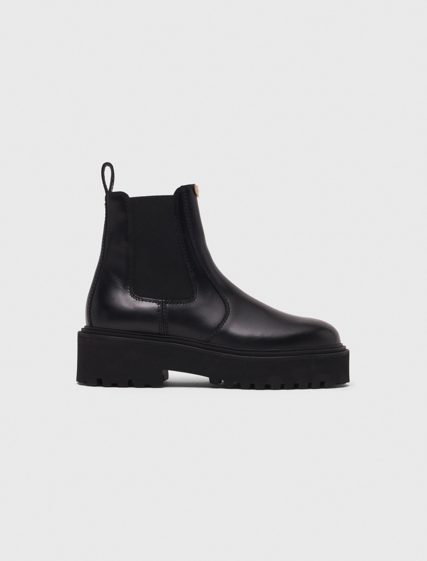 Chelsea boots Black / Gray for Women | Maje